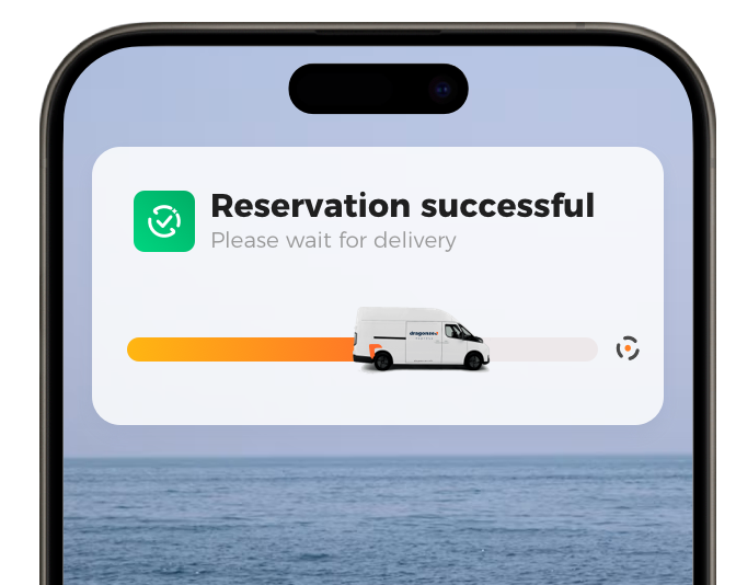 Scheduled delivery appointment